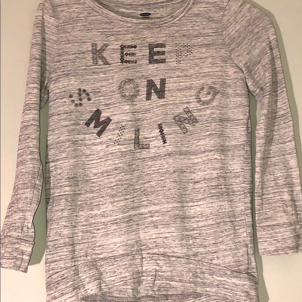 🌵Gray Long Sleeve Tee for Girls